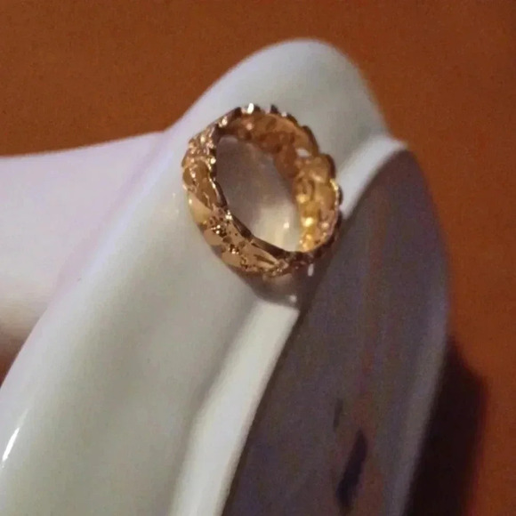 💙🌹Gold plated nugget ring - Picture 5 of 6